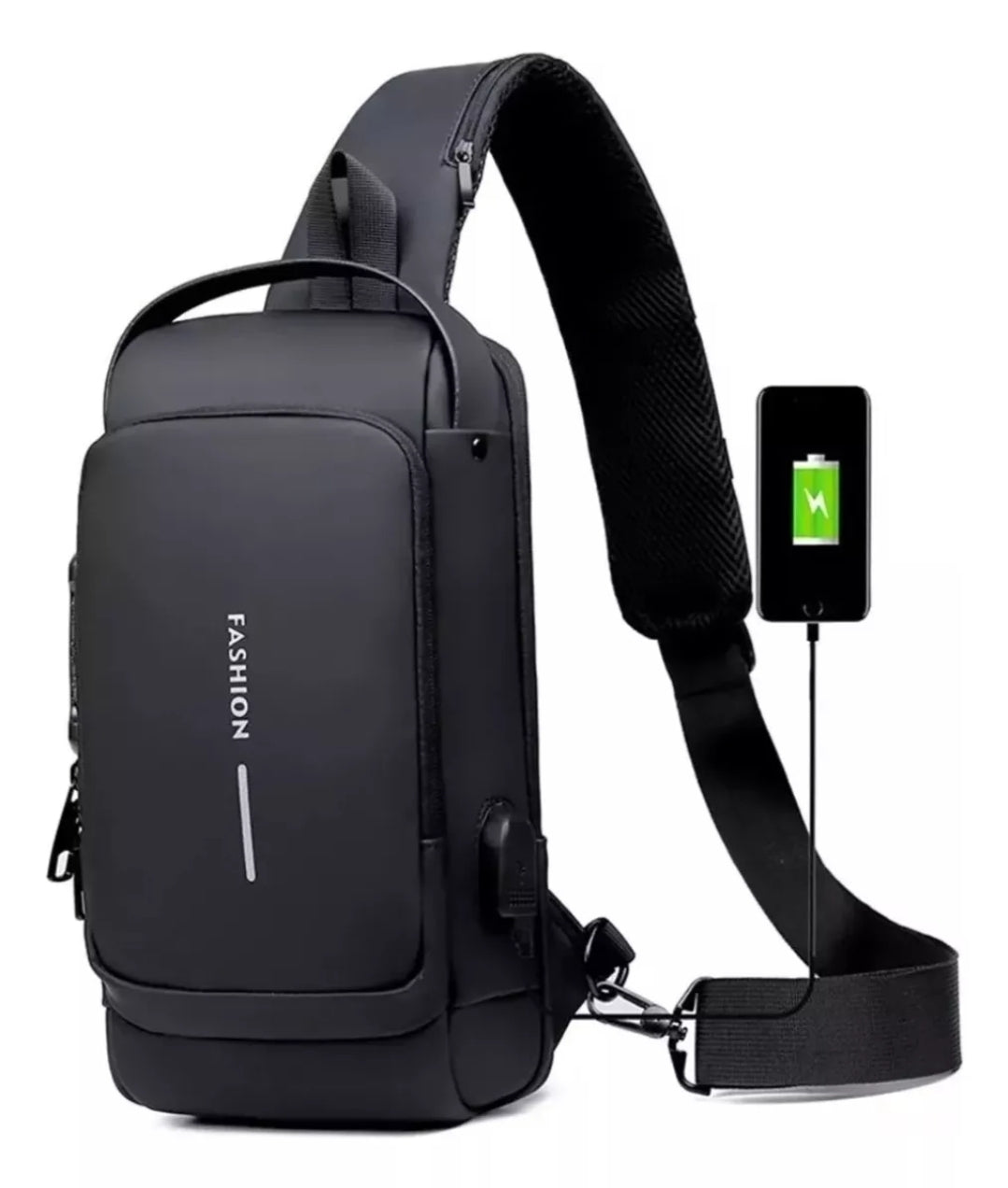 Combo Hombre Moderno: Bandolera Antirrobo + Barbeador Retro Buda