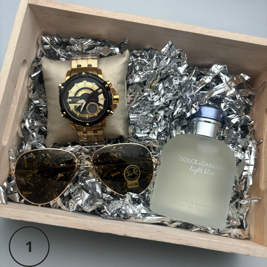 Combo de Lujo 3 en 1 para Caballero