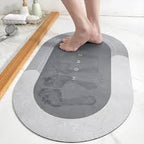 Tapete de Baño Antideslizante Súper Absorbente