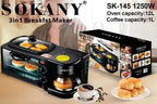 HORNO MASTER BREAKFAST 3 EN 1