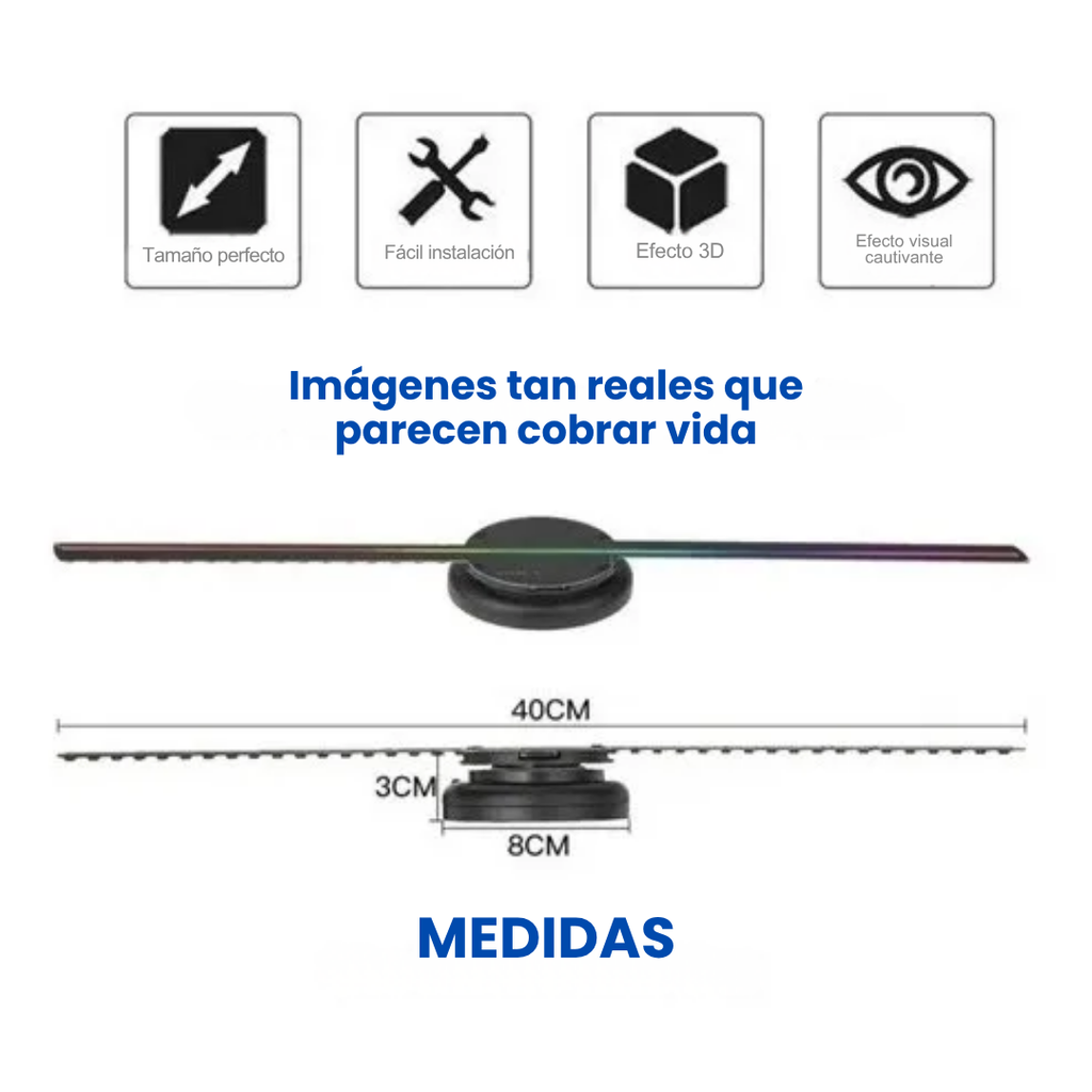 Proyector Holografico De Imagenes 3d