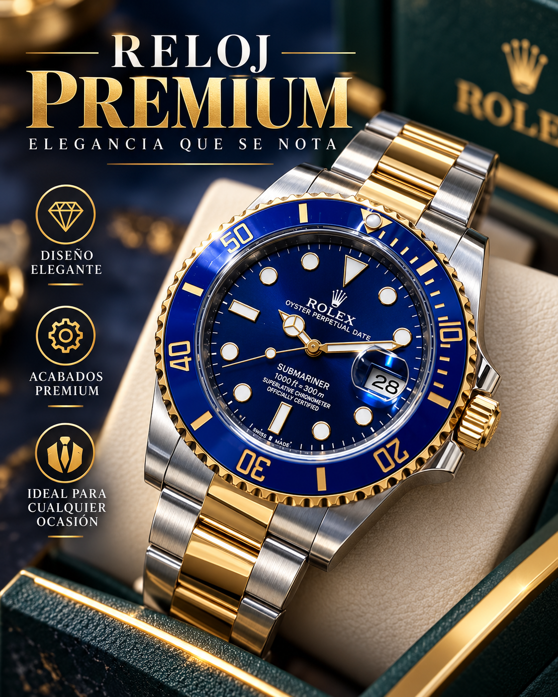 RELOJ PREMIUM - Elegancia que se nota