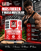 TURKESTERONE - Impulsa tu rendimiento y Transforma tu cuerpo