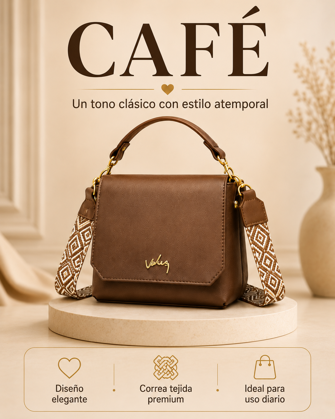 Carriel Dacota Dama - Elegancia y Practicidad