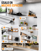 COCINANOVA - Papel Adhesivo de Aluminio - 5 Metros