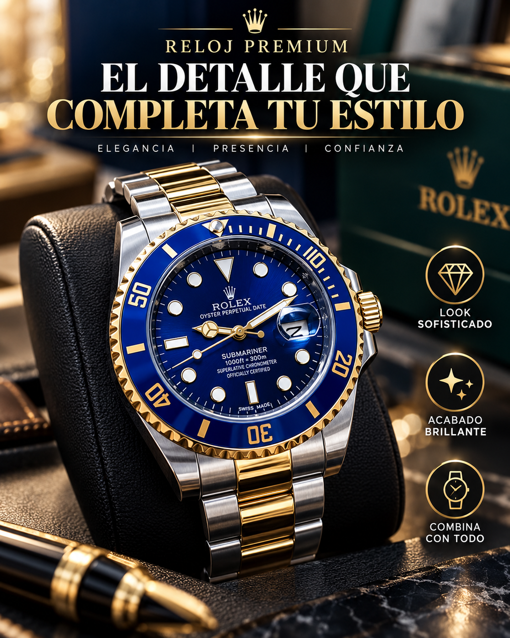RELOJ PREMIUM - Elegancia que se nota
