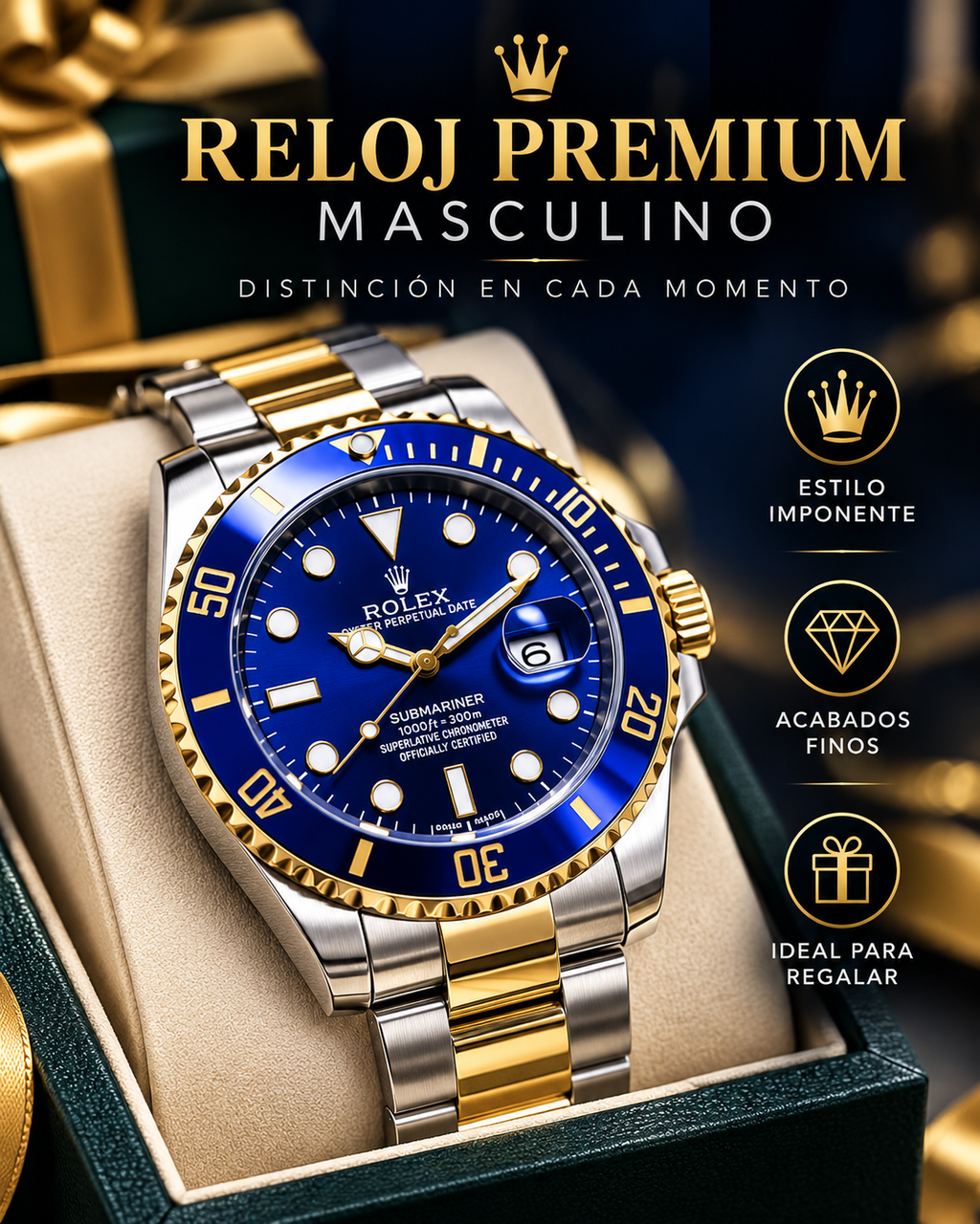 RELOJ PREMIUM - Elegancia que se nota