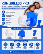 RONQUILESS PRO - Duerme mejor y protege tus dientes