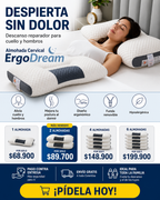 Almohada Ortopédica Cervical - Redescubre el placer de despertar sin dolores