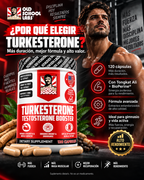 TURKESTERONE - Impulsa tu rendimiento y Transforma tu cuerpo