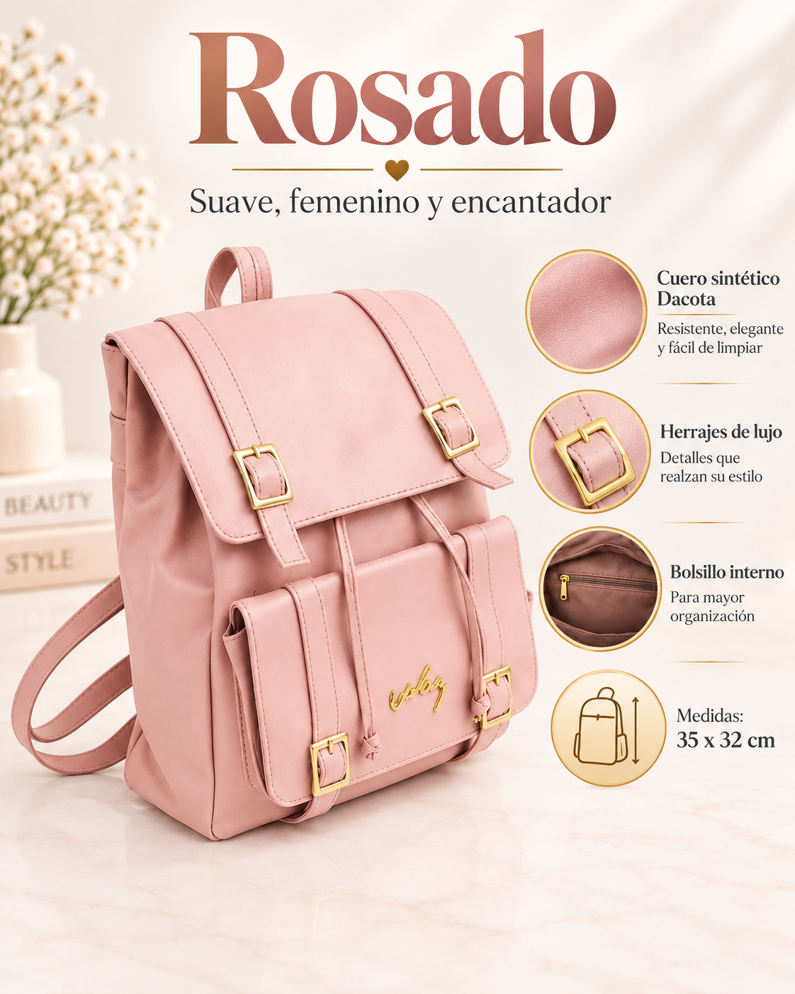 MORRAL DE DAMA - Elegancia y practicidad para todos los días