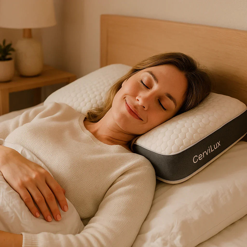 Almohada Ortopédica Cervical - Redescubre el placer de despertar sin dolores