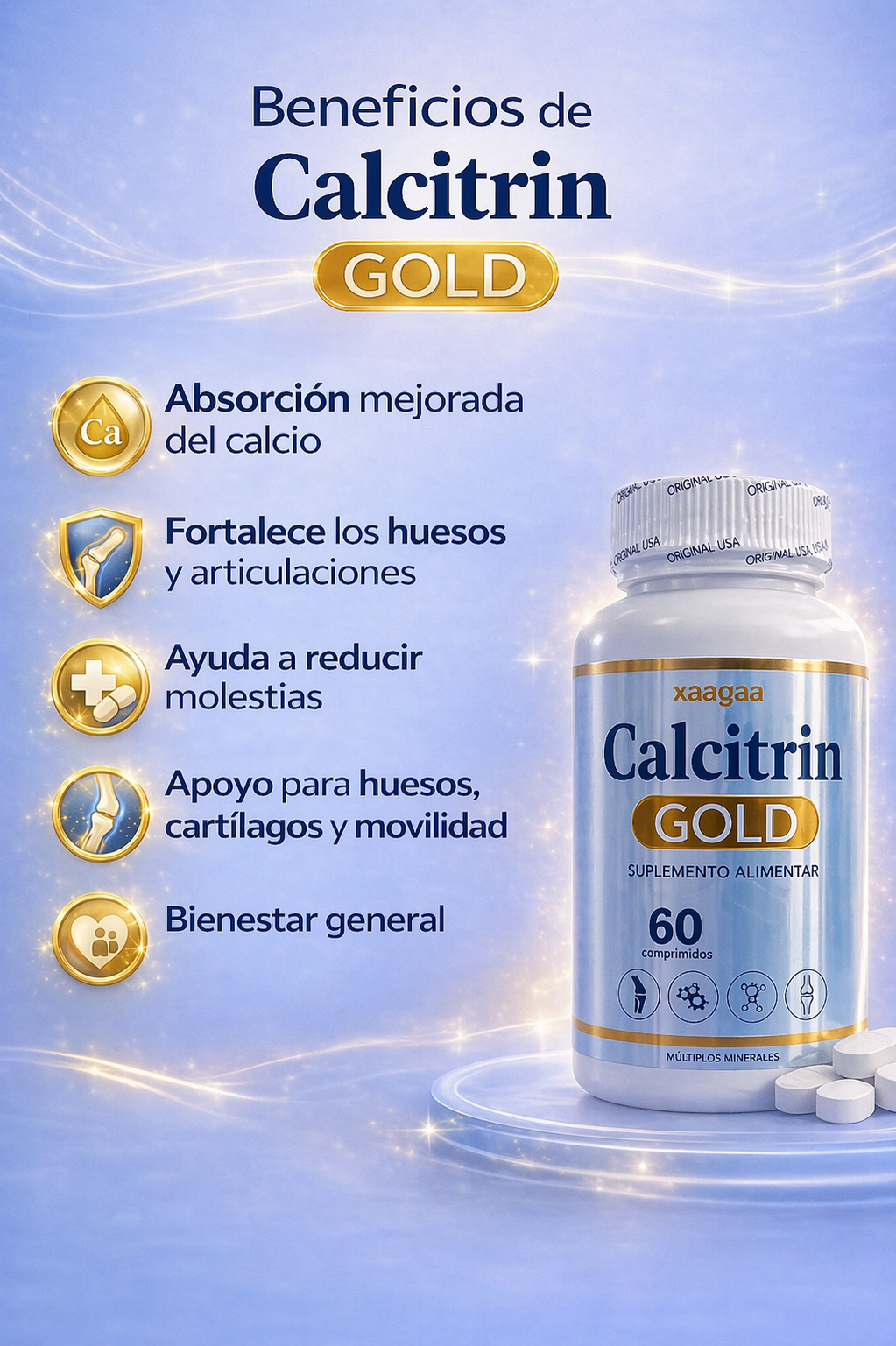 Calcitrin Gold