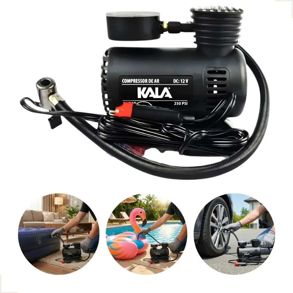 Mini Compresor de Aire 300 PSI – Compacto, Potente y Siempre a Mano