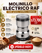 Molinillo De Café Y Especias Eléctrico