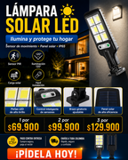 ⚠️ ¿Cansado de pagar facturas de luz cada vez más caras? ¡Empieza a ahorrar desde hoy! ⭐Pide el tuyo ahora!!! Lámpara solar