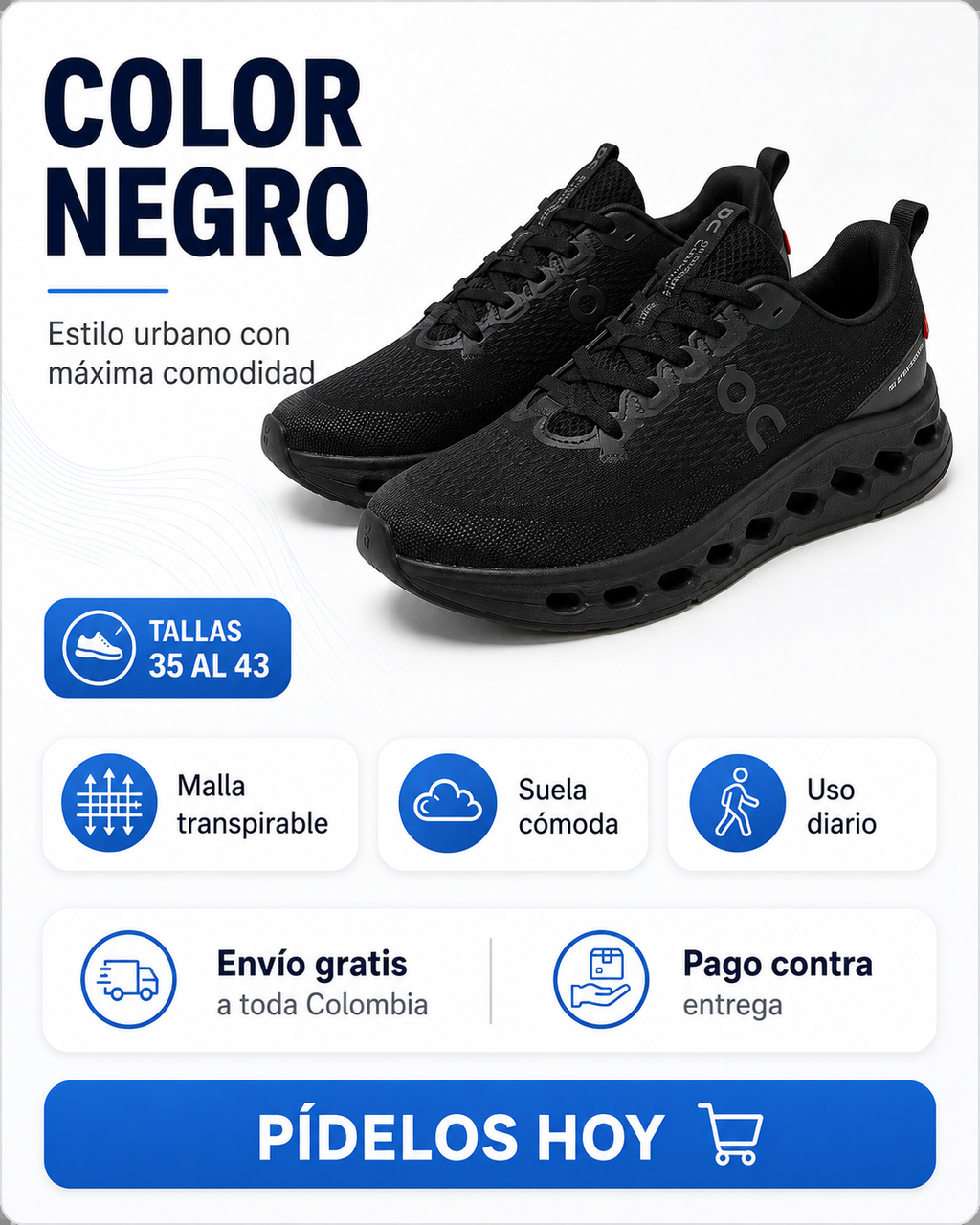 Tenis AeroStep Pro – Comodidad y Estilo en Cada Paso