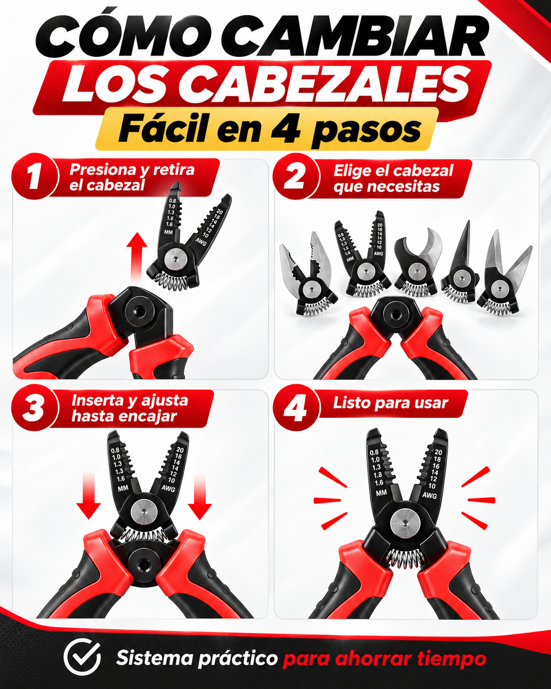 Alicate Multifuncional 5 En 1