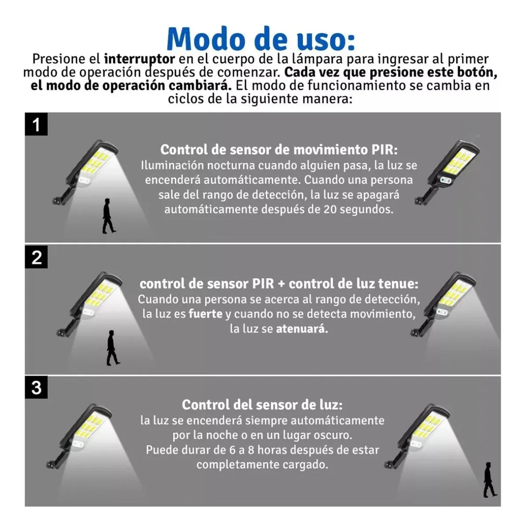 ⚠️ ¿Cansado de pagar facturas de luz cada vez más caras? ¡Empieza a ahorrar desde hoy! ⭐Pide el tuyo ahora!!! Lámpara solar
