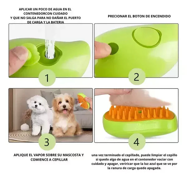 Cepillo VapoClean Mascotas